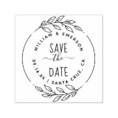 手書きスクリプ素朴トと分岐の日付を保存 セルフインキングスタンプ (デザイン)