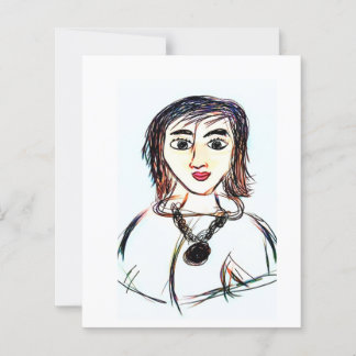 手書きスケッチアートプリント | ユニーク抽象芸術