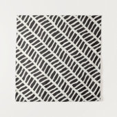 手書きスタイルのシームレスなパターン。抽象芸術幾何学 タペストリー (正面(横))