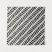 手書きスタイルのシームレスなパターン。抽象芸術幾何学 タペストリー (正面)