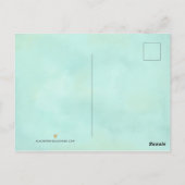 手書きタイポグラフィありがとう ポストカード (裏面)