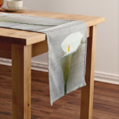 手書きテーブルランナーでユリを呼ぶ ショートテーブルランナー (インサイチュ)