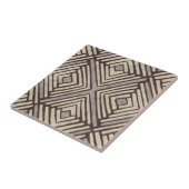 手書きトライバルパターン(ナチュラルシェード) タイル (側面)