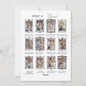 手書きドードルレビュー初めてのクリスマス 結婚した シーズンカード (裏面)