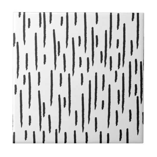 手書きドードル線 タイル (正面)