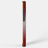 手書きネーム グラムレッド メタルグリッター s10 samsung galaxyケース (右側面)