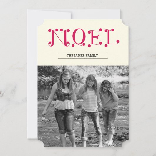 手書きノール シーズンカード (正面)