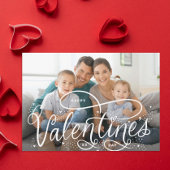 手書きハッピーバレンタインデー写真 シーズンカード