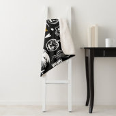 手書きハロウィーンのシンボル、ヴィンテージ収集。 シェルパブランケット (インサイチュ)