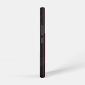 手書きハートとムーディレインボーストライプズ SAMSUNG GALAXYケース (右側面)