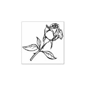 手書きバラ ラバースタンプ (インプリント)