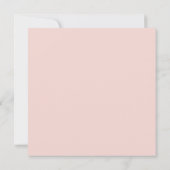 手書きパステルレトロウェディングRsvp招待状 招待状 (裏面)