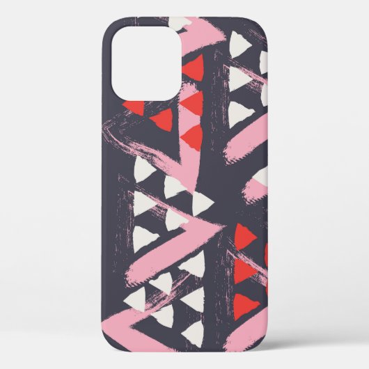 手書きパタ芸術的ーン表示 Case-Mate iPhoneケース (裏面)