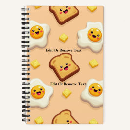 手書きパーソナライズされた練習用スパイラルノートブック ノートブック