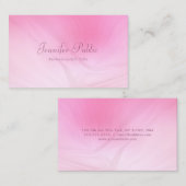 手書きピエレガントンクプロフェッショナルテンプレート 名刺 (正面/裏面)