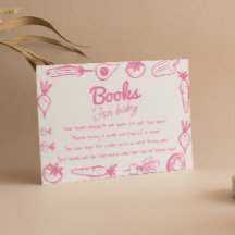 手書きピンク地元で育った女の子のブックリクエスト