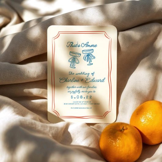 手書きファンキースケッチ手書き結婚用 招待状