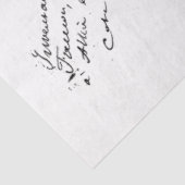 手書きフランスのとレッドローズシリーズデザイン15 薄葉紙 (詳細)