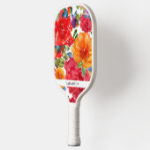 手書きフローラとエレガント ピックルボールラケット (左)