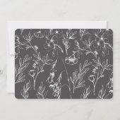 手書きフローラの保存日 セーブザデート (裏面)