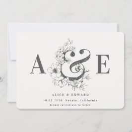 手書きフローラの保存日 セーブザデート