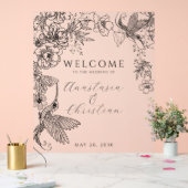 手書きフローラ結婚ズ アクリルサイン (ウェディング)