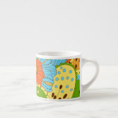 手書きフローラ：シームレカラフルス エスプレッソカップ (右)