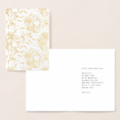 手書きフローラ |バレンタインデー 実在 |  箔カード (ディスプレー)