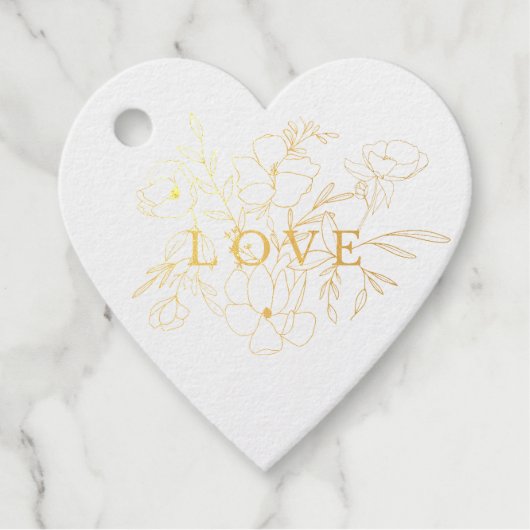 手書きフローラL-O-V-Eステッカー フェイバータグ (正面)