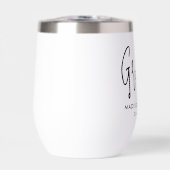 手書きブラックスクリプト卒業 (正面)