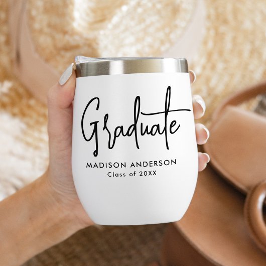 手書きブラックスクリプト卒業