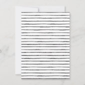 手書きプリント卒業写真の発表 案内状 (裏面)