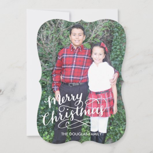 手書きホリデーカード シーズンカード (正面)