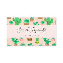 手書きポットサボパターン