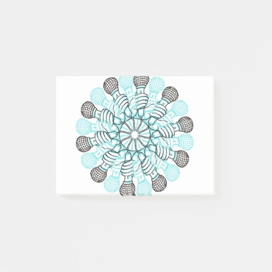 手書きマイク ポストイット (正面)