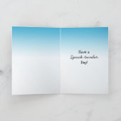 手書きマンガフクロハロウィーンの挨拶 シーズンカード (内部)