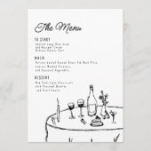 手書きミニマお洒落ルファンキーム メニュー (正面)