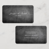 手書きミニマリストグレーシャルボードプロフェッショナル 名刺 (正面/裏面)