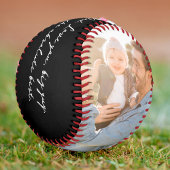 手書きメッセージKeepsake Father's Day 2 Photo 野球ボール