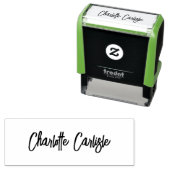 手書きモダンスクリプトのカスタム署名 セルフインキングスタンプ (インサイチュ)