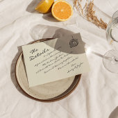 手書きモダンレトロシャンパンタワー結婚ズ ノートカード