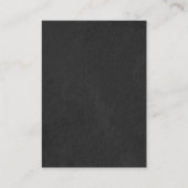 手書きモノグラムグレユニークー 名刺 (裏面)