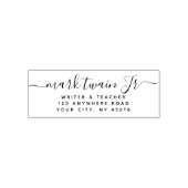 手書きライター差出人住所 セルフインキングスタンプ (デザイン)