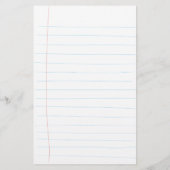 手書きライニング紙 便箋 (裏面)