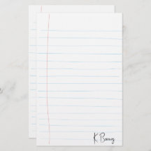 手書きライニング紙