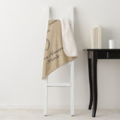 手書きラブレターまたはメッセージ    シェルパブランケット (インサイチュ)