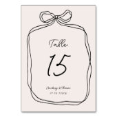 手書きリお洒落ボ縁どン テーブルナンバー (裏面)