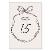 手書きリお洒落ボ縁どン テーブルナンバー (裏面)