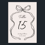 手書きリお洒落ボ縁どン テーブルナンバー<br><div class="desc">手描きリボンでコーディネートする縁どように設計されたこのテーブル番号は、手書きフォントとシックでシックなリボンを備えた人気がある。このもしデザインでゲストの注目を集めたいユニークと、このスイートはあなたにぴったりだ。レイアウト、フォント、文字サイズの変更など、このデザインの高度なカスタマイズを行うには、上クリックの「」ボタカスタマイズンを使用してください。何か連絡質問があれば私に頼む！</div>