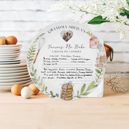 手書きレシピ記念 カッティングボード